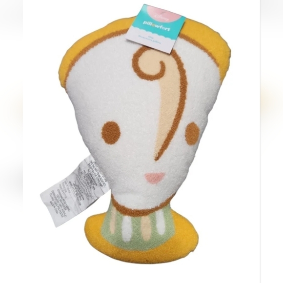 Disney Other - Disney Chip from Beauty & The Beast Decorative Pillow Target Pillowfort NWT